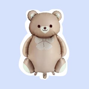 Фигура, Мишка с бантом, 90см