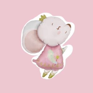 Фигура. Мышка принцесса, 89см