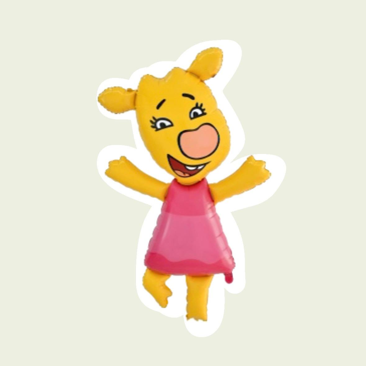 оранжевая корова